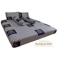 Bedsheet.BKK ผ้าปูที่นอน ️มี3.5ฟุต/5ฟุต/6ฟุต เนื้อผ้านิ่ม สบายๆ ไม่ร้อน สีไม่ตก รหัส60471. บริการเก็บเงินปลายทาง สำหรับคุณ