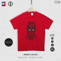 [ส่งฟรี] เสื้อยืด Deadpool เดดพูล ลิขสิทธิ์แท้ มาร์เวล รุ่น MVX-324 เสื้อ Marvel แท้ [M,L,XL,2XL]