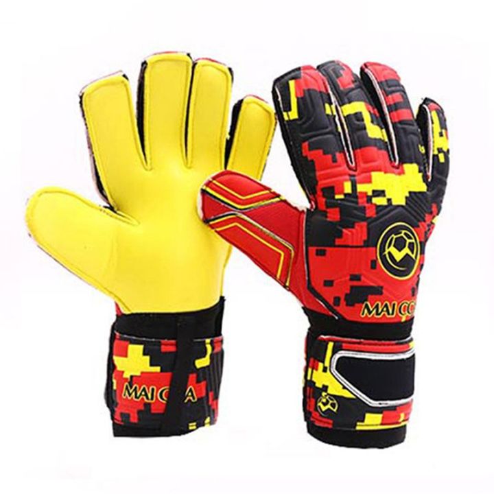 men-kids-football-soccer-goalkeeper-anti-slip-training-gloves-breathable-fitness-gloves-with-leg-guard-protector