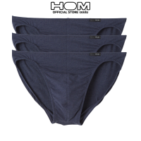 HOM (ออฮ์ม) รุ่น 401476-00RA กางเกงในชาย pack3 ตัว Micro ผ้า cotton modal ขอบขาเว้าสูง ผิวสัมผัสนุ่มสบาย