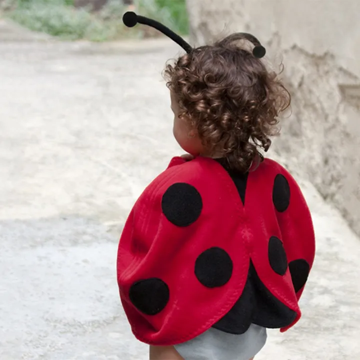 Boyroom 2022 new Toddlers Ladybird Costume, Baby Ladybug Cape