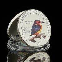 2015 แอฟริกา Gambian Republic สมบัติธรรมชาติสัตว์ Pygmy Kingfisher 1000 Dalasis ของที่ระลึกเหรียญของขวัญ-TIOH MALL