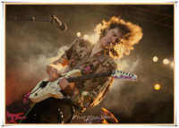 STEVE VAI Vintage Retro Rock Band กีตาร์ Matte กระดาษคราฟท์โบราณโปสเตอร์สติ๊กเกอร์ติดผนัง Home Decora 30*21ซม.