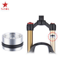 SZWL Bicycle Front Fork Air Piston Air Valve Cover Aluminum Alloy Mountain Bike Front Fork Repair Parts