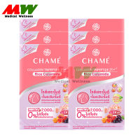 CHAME Collagen Plus Rice Ceramide " 6 กล่อง "  (1 กล่อง/10 ซอง x6)