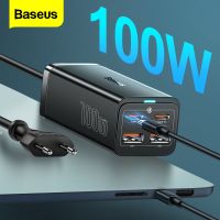 (Bishop Belle)Baseus GaN 100W 65W,เครื่องชาร์จตั้งโต๊ะชาร์จเร็ว4.0 QC 3.0 PD USB-C Type C USB ชาร์จเร็วสำหรับ MacBook Samsung แล็ปท็อป iPhone