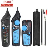 BSIDE Network Cable Tracker RJ45 RJ11 Telephone Wire Network LAN TV Electric Line Finder Tester + AVD06 Dual Mode Voltage Tester