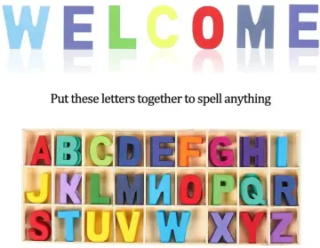 Alphabet Lore Building Block Toy Kawaii English Letter Building Block Best  Gift on OnBuy