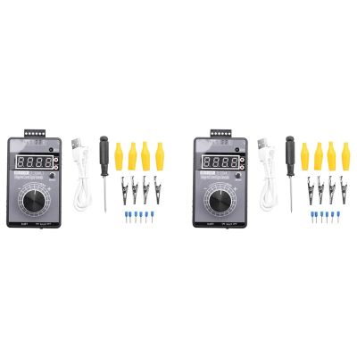 2X DC 0-10V 0/4-20MA Current Voltage Signal Generator, Analog Simulator for PLC and Panel Debugging, Frequency Converter