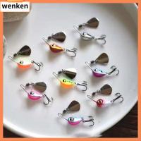 WENKEN Wobblers crankbaits เหยื่อตกปลาโลหะ ช้อนโลหะโลหะ ตะขอสามชั้น ล่อ VIB 2023 รอกสปินเนอร์ เหยื่อตกปลาแบบช้อนหมุนได้ อุปกรณ์ตกปลาสำหรับตกปลา