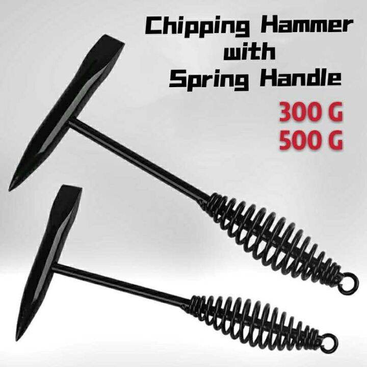 Spring Hammer Welding Chipping Hammer Slag Hammer 300g/500g Lazada PH