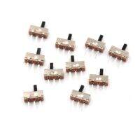 10Pcs Interruptor on off mini Slide Switch SS12D00 SS12D00G3 3pin 1P2T 2 Position High quality toggle switch Handle length:4MM