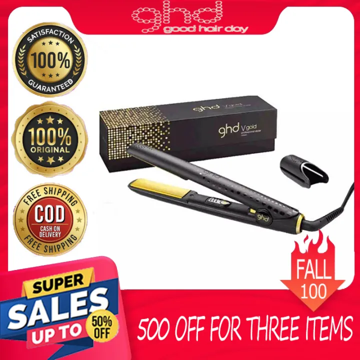 Original GHD Gold Hair Straightener Ceramic Flat Iron Professional