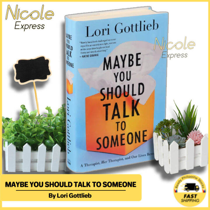 Maybe You Should Talk To Someone By Lori Gottlieb Self Help English Book Memoir Autobiography 6696