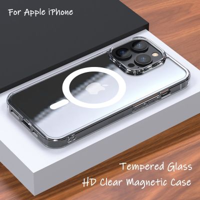เคสแม่เหล็กสำหรับ Magsafe สำหรับ iPhone 11 13 12 14 Pro Max Mini XR X 7 8 Plus SE 2020เคสเคสมือถือชาร์จไร้สายแม่เหล็ก CarterFa
