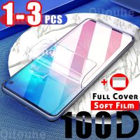 [Electronic film] 3Pcs Hydrogel ฟิล์มสำหรับ Samsung Galaxy S8 S9 S10 Plus ป้องกันหน้าจอ A6 A7 A8 A9 2018 S10E A51 M31นุ่ม