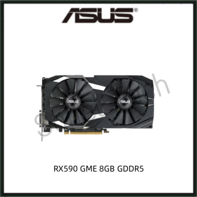 USED ASUS RX590 GME 8GB GDDR5 RX 590 Gaming Graphics Card GPU