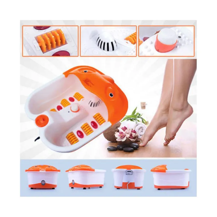 Electric foot Bath with Water Heating for Relaxed Feet Bucket Massager