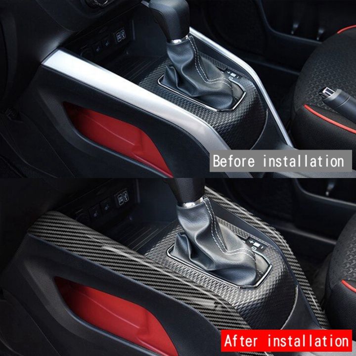 car-center-control-panel-armrest-decoration-cover-center-console-armrest-trim-sequins-suitable-for-toyota-raize-2020