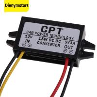 DC ไป DC Converter Regulator 12V to 5V 3A 15W LED แสดงแหล่งจ่ายไฟ