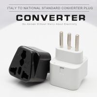 3pin Travel Plug Converter Adapter Type L Plug Adaptor Convert Universal UK/US/EU/AU To Italy Italian Wires  Leads  Adapters