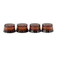 4Pcs Guitar Volume Knobs Push on Knobs Electric Guitars Knobs Parts