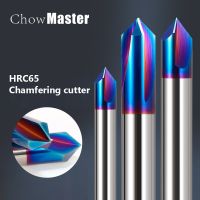 Chamfer Endmill Carbide Corner Countersink Chamfering Cutter Deburring Edges V Grove Router 60° 90° 120° 2 3 ฟัน