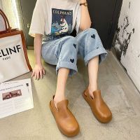 【MarkdownFreight free】2022 Summer Mona Online celebrity same style rubber jelly platform shoes rain boots