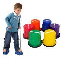 Kids Balance Toy Non-Slip Walking Stilts Stepping Stones Kindergarten Sensory Training Indoor Outdoor Toys For Children