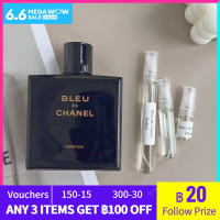 ?แท้100%?พร้อมส่ง น้ำหอม Bleu de Chanel Parfum 2ml/5ml/10ml/ น้ำหอมชาย กลิ่นหอมติดทนนาน