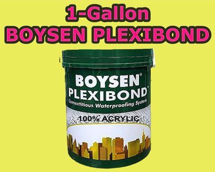 Boysen Plexibond ️ B-7760 ️ 1 Gallon ️ Cementitous Water Proofing ️ ...