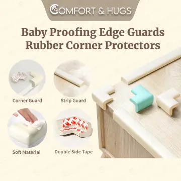 Baby Proofing Corner Guards Pre-taped Corner Protectors I Child