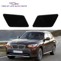 กันชนหน้าฝาฝาครอบ Jet หัวฉีดสเปรย์ตัวล้างโคมหน้ารถยนต์สำหรับ BMW X1 E84 2009 2010 2011 2012 2013 2014 51112993585 51112993586