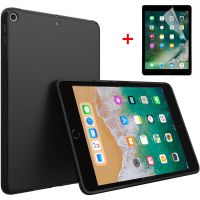 Tablet Case For Apple iPad Mini 1 2 3 4 5 6 7 8 9 Soft Silicone Black Shell For iPad 9.7 10.2 10.9 6th 7th 8th 9th Generation Bag Accessories