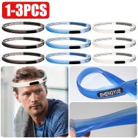 【cw】 1 3PC Guiding Sweat Headband BreathableHeadband Adjustable StrapSweatband Reusable forManSweatban ！