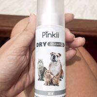 สเปรย์อาบสะอาด ไม่ต้องใช้น้ำ กลิ่นสปา Pinkii Dry Shampoo