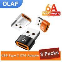 (SHANG LONG) Olaf USB C 3.0ประเภท-C อะแดปเตอร์ OTG ประเภทหญิงชาย Converter Fast ถ่ายโอนข้อมูลชาร์จสำหรับแล็ปท็อป Samsung S20