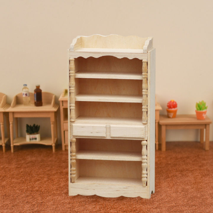 astella-ชั้นหนังสือขนาดเล็กตู้-charming-บ้านตุ๊กตาชั้นหนังสือทำด้วยไม้เหมาะสำหรับของตกแต่งบ้านตุ๊กตาที่ประณีต1-12ขนาด