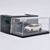 LCD Diecast Alloy 1:64 Honda Civic Type R FK8 2017 Car Model Adult Classic Collection Static Display Souvenir Gift Boy Toy