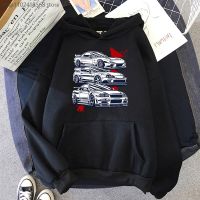 Japan Anime Men Hoodies Initial D Hoodie Cool Car Print Hoody Harajuku Casual Sweatshirt Loose Fit Fashion Hip Hop Streetwear Size XS-4XL