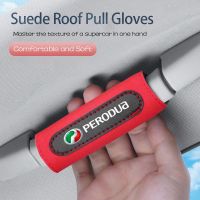 [Comfortable Driving] Perodua Suede Car Roof Handle Cover Car Decoration Accessories for Viva Bezza Axia Ativa Aruz Alza Myvi Kancil