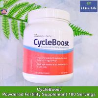 อาหารเสริมเพื่อการเจริญพันธุ์ แบบผง CycleBoost Powdered Fertility Supplement 180 Servings - Fairhaven Health ไมโอ + ดีชิโร อิโนซิทอล Myo + D-Chiro Inositol