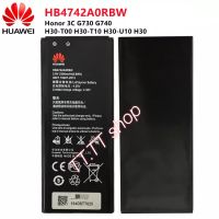 แบตเตอรี่ แท้ Huawei Honor 3C G630 G730 G740 H30-T00 H30-T10 H30-U10 H30 HB4742A0RBC 2300mAh ประกันนาน 3 เดือน