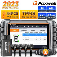 เครื่องมือการวินิจฉัย Tpms รถยนต์เครื่องสแกนบลูทูธ OBD2 NT809TS FOXWELL เครื่องสแกนยานยนต์เครื่องทดสอบระบบทั้งหมดรับประกันเครื่องมือ OE-Level OBD 2สไตล์ใหม่