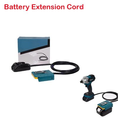For Makita For Bosch For Milwaukee For DeWalt 18v lithium Batteries/tools Extension Cord Portable EU plug Tool Suitable
