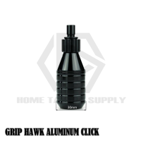 GRIP HAWK ALUMINUM CLICK กระบอกจับฮอค กระบอกจับเข็มฮอค กระบอกจับเข็มฮอคคลิก มีขนาด 27 30 และ 32 มม. ใช้งานกับเครื่องเข็มฮอคและใช้กับเครื่องสักทั่วไป