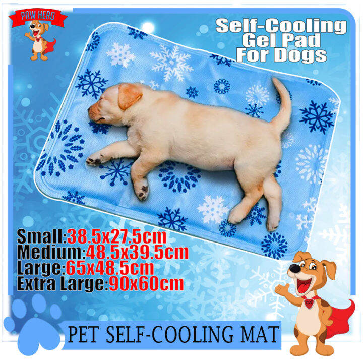 Pet Dog Self Cooling Mat Pad ice gel Waterproof Dog Bed Sleeping Mat