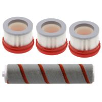 HEPA Filter Roller Brush for Xiaomi Dreame V9 V9B Household Wireless Handheld Vacuum Cleaner Accessories,4PCS