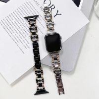 Women Stainless Steel Bracelet for Apple Watch 9 41mm 45mm Band 38 40mm 42 44mm Slim Strap for iWatch Ultra 2 49mm 8 7 6 5 4 se