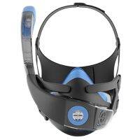 Half Face Snorkel Mask with OOTech Advanced Breathing System and Latest Dry Top System Freely Match Swim Goggles